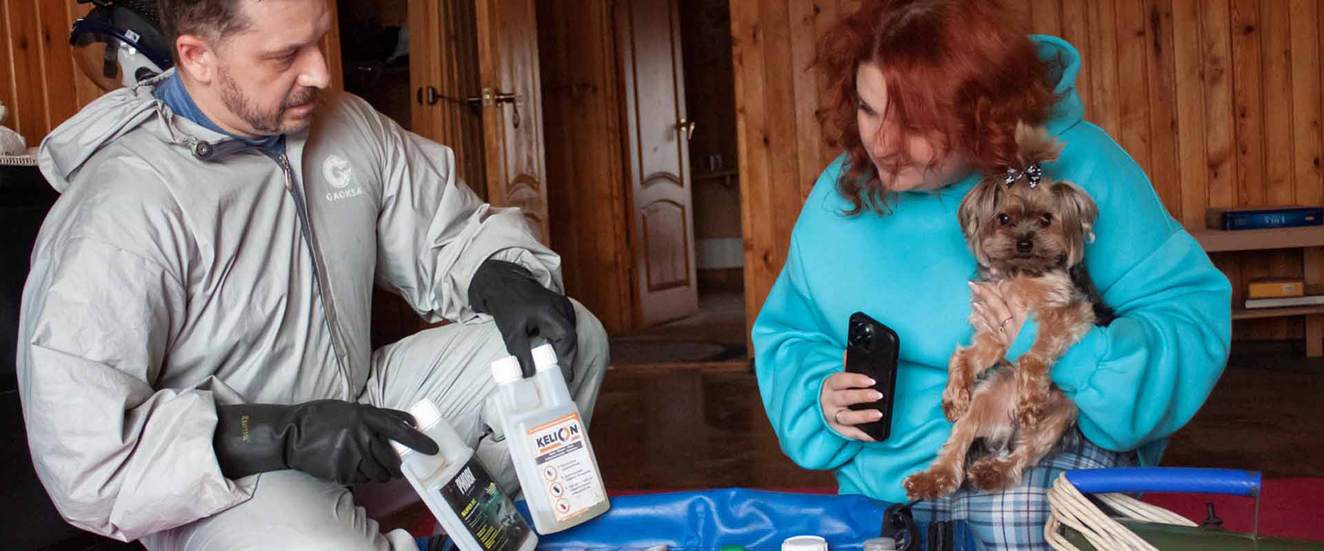 фото: Уничтожение блох в помещениях, домах и квартирах по районе станции метро Преображенская площадь и области.